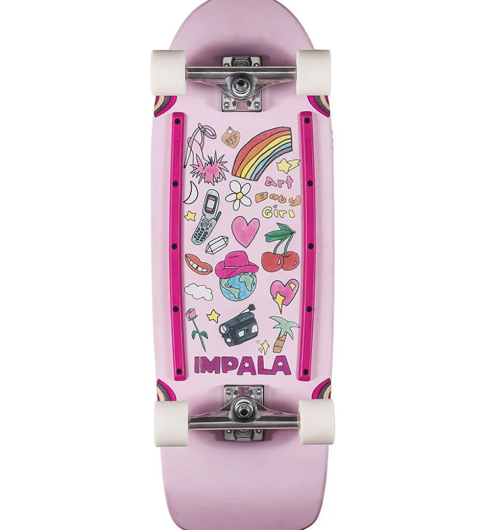 Impala Skateboard - Latis Cruiserboard - 31,5'' - Art Baby Girl