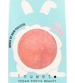 Inuwet Bath Bomb m. Duft - Lilac - Pink m. Glimmer