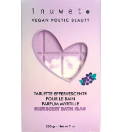 Inuwet Bath Tablet Fizz - 200g - Blueberry