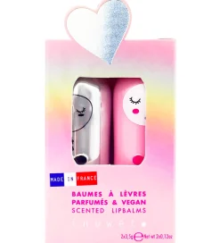 Inuwet Læbepomader - 2-pak - Chloe - Coconut/Strawberry