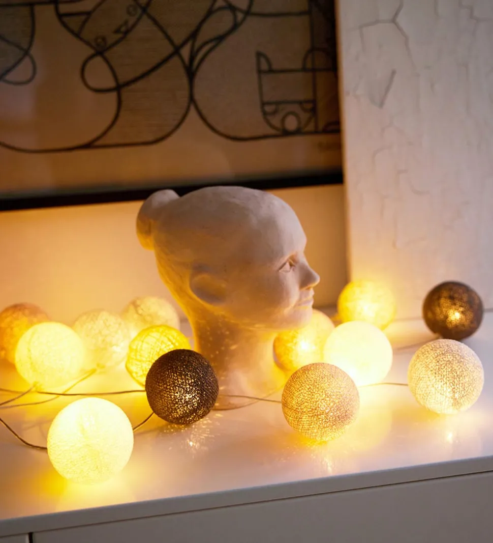 Iris Lights Lyskæde - 390 cm - 35 Lys - Blush