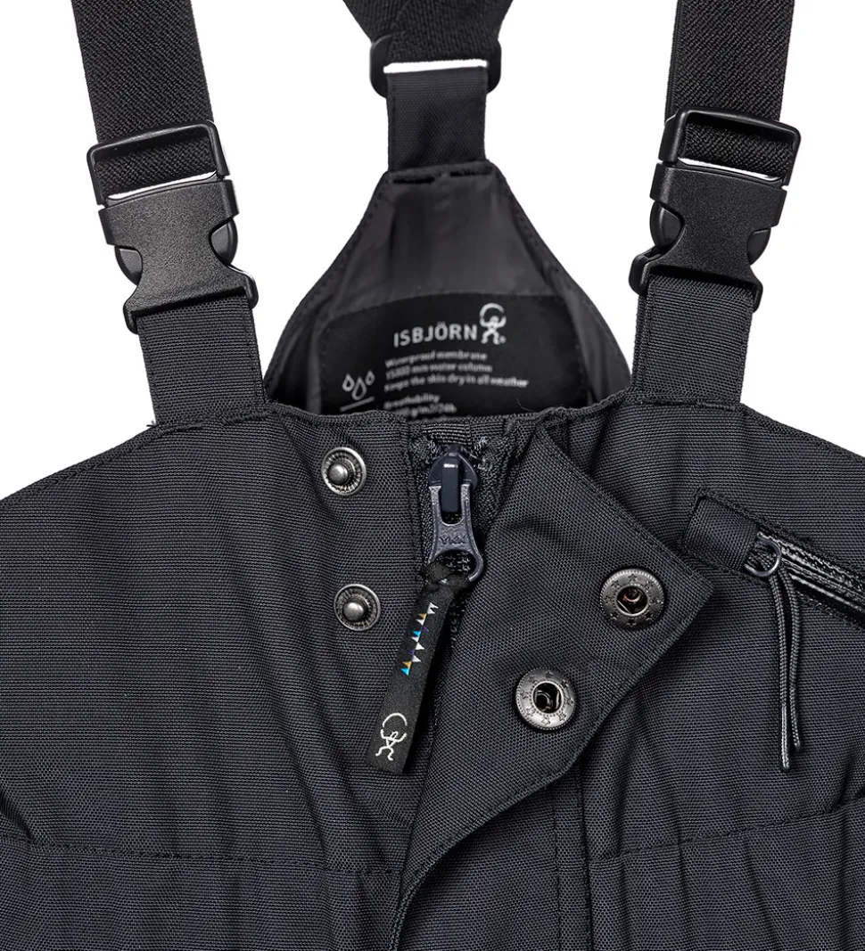 Isbjörn Of Sweden Skibukser m. Seler - Powder - Sort