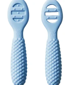 Jack o Juno Babyskeer - Silikone - 2-pak - Bubble - Pale Blue