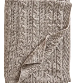 Jack o Juno Tæppe - 80x100 cm - Uld - Oatmeal