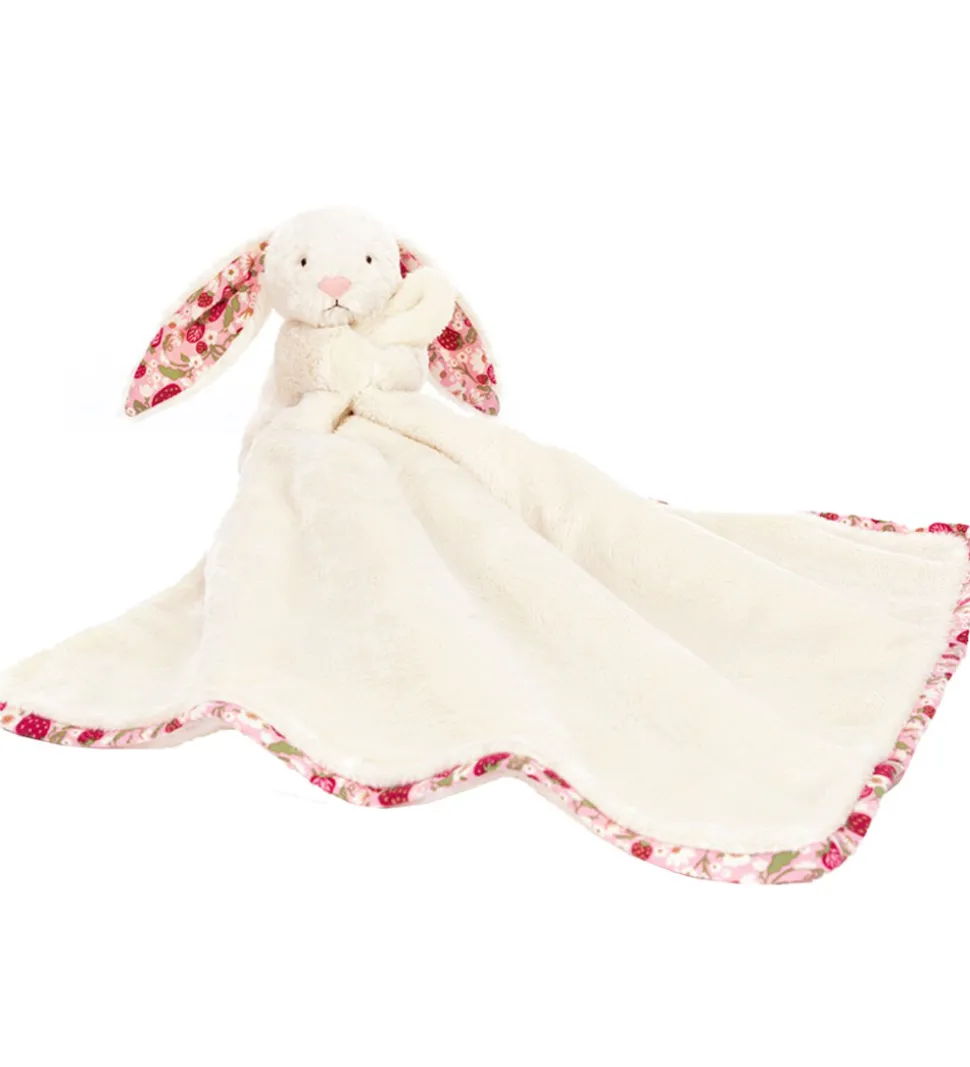 Jellycat Nusseklud - 34x34 cm - Blossom Cream Bunny Berry