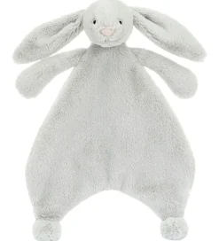 Jellycat Nusseklud - 27x20 cm - Bashful Bunny - Silver