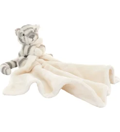 Jellycat Nusseklud - 34x34 cm - Bashful Snow Tiger