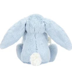 Jellycat Nusseklud - 34x34 cm - Bashful Bunny - Baby Blue