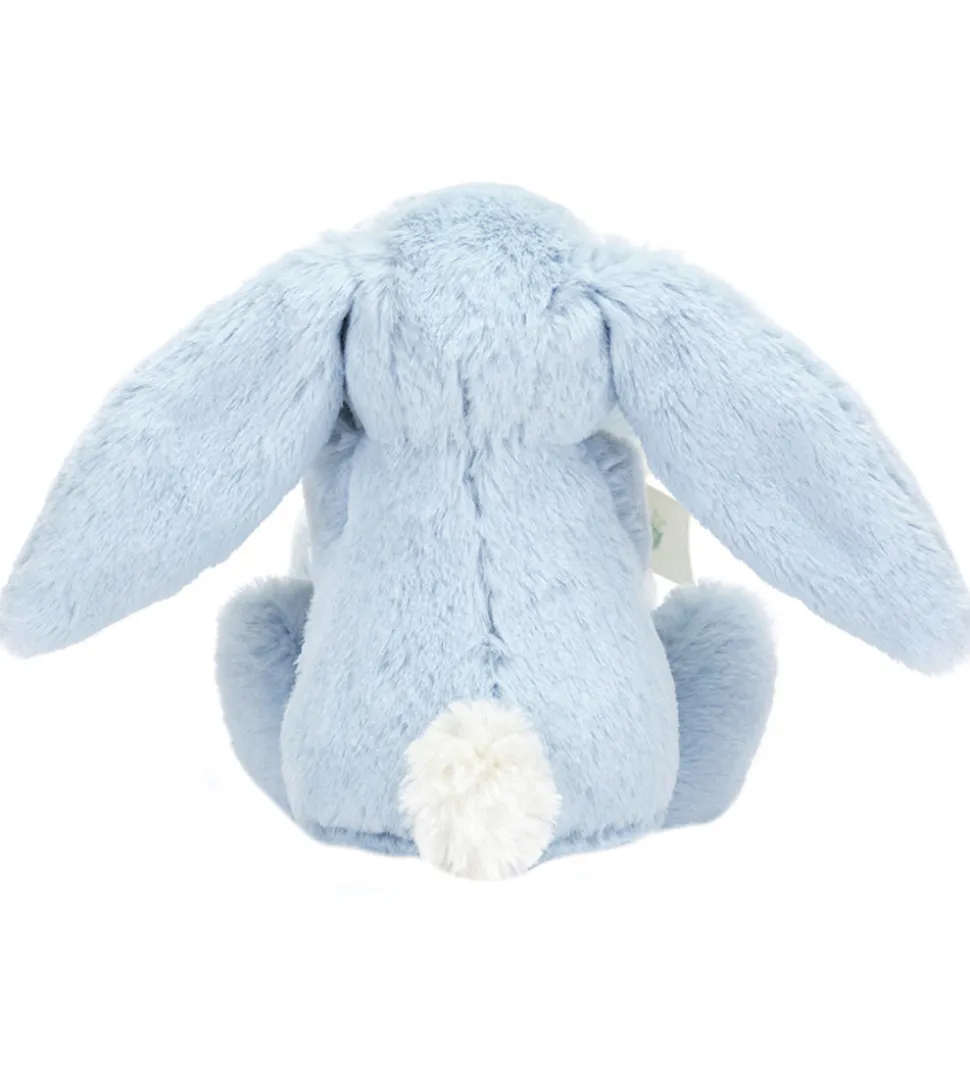 Jellycat Nusseklud - 34x34 cm - Bashful Bunny - Baby Blue