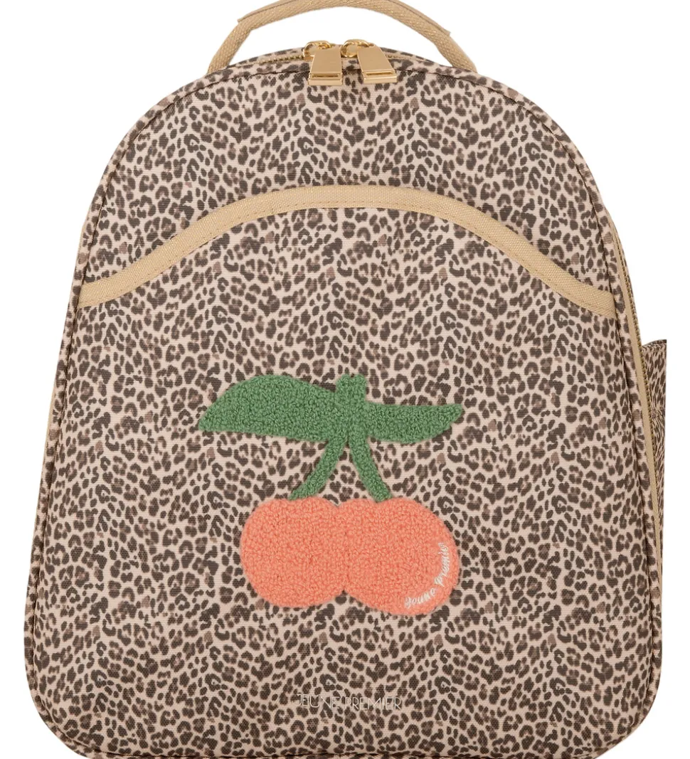 Jeune Premier Børnehavetaske - Ralphie - 10L - Leopard Cherry