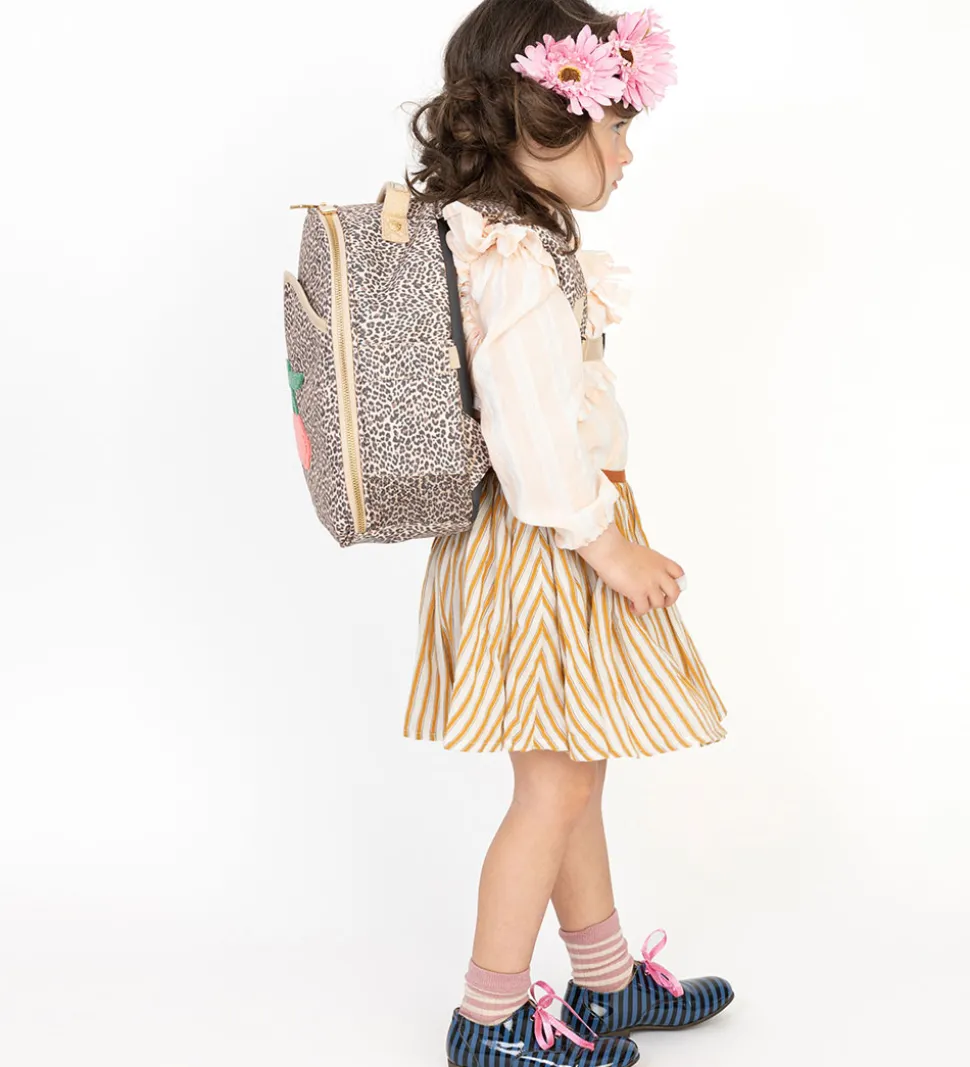 Jeune Premier Børnehavetaske - Ralphie - 10L - Leopard Cherry