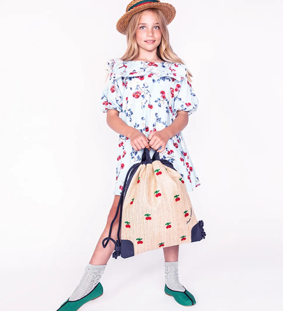 Jeune Premier Gymnastikpose - City Bag - Raffia Cherry