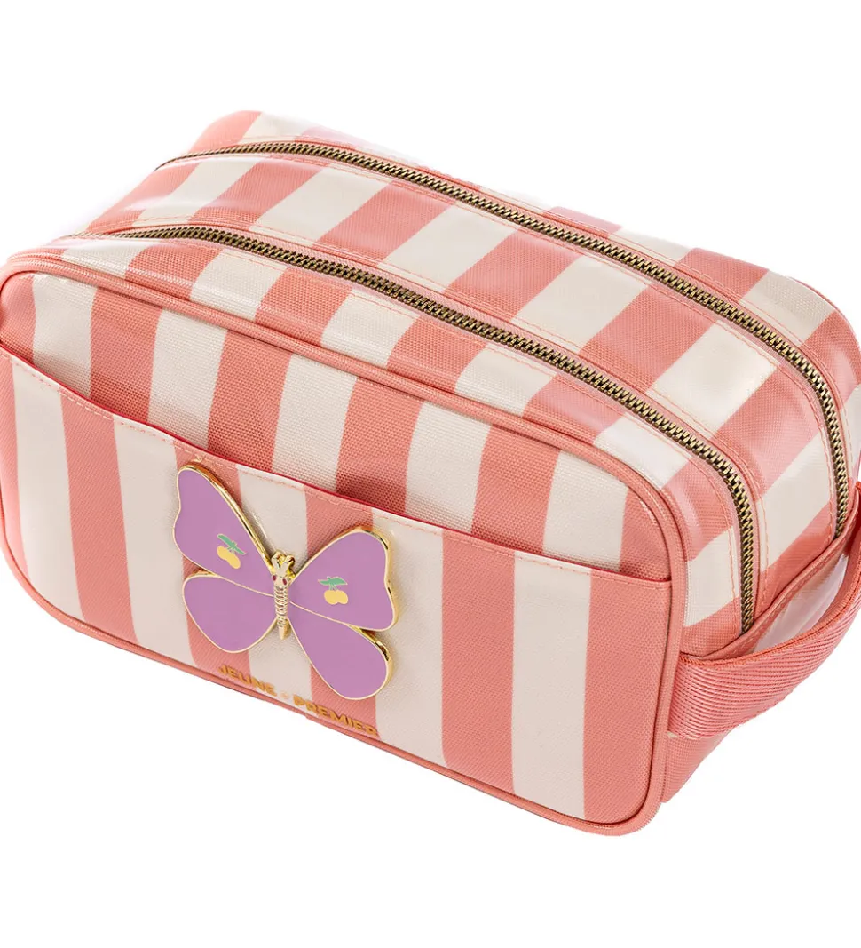 Jeune Premier Toilettaske - Butterfly Stripe