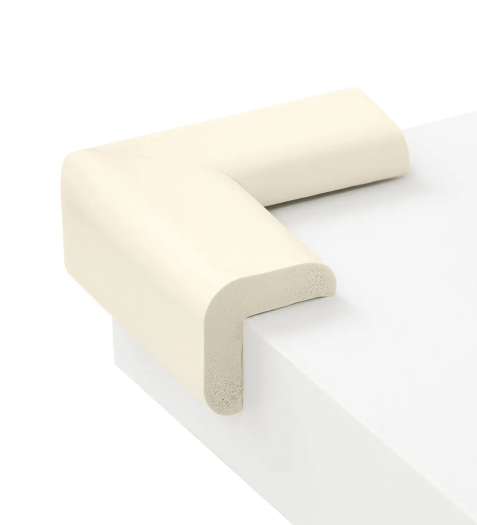 Jippies Hjørnebeskyttere - Skum - 4 stk. - Hvid