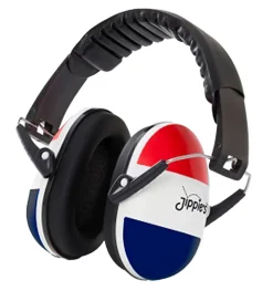 Jippies Høreværn - Rød/Hvid/Blå