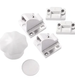 Jippies Magnetlås - Startersæt - 2 stk. - Hvid