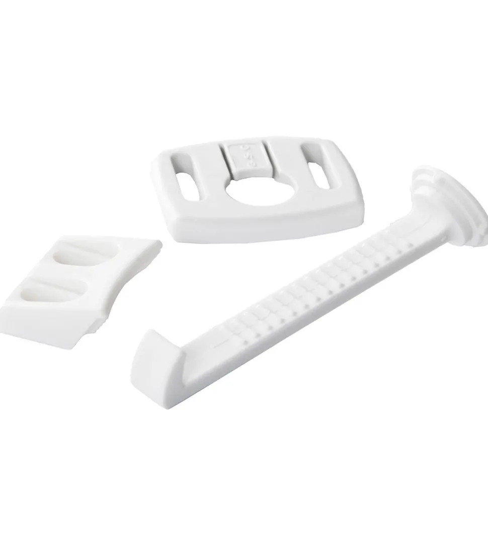 Jippies Skuffelås - 4 stk. - Hvid