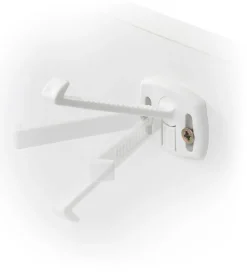 Jippies Skuffelås - 4 stk. - Hvid