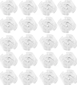Jippies Stikkontakt-sikringer - Drejelig - 20 stk. - Transparent