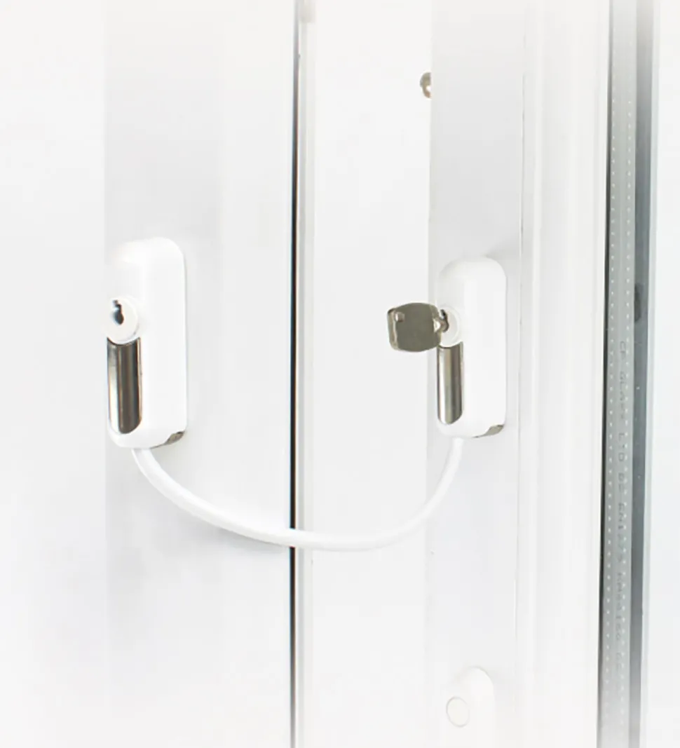 Jippies Vindueslås - Hvid