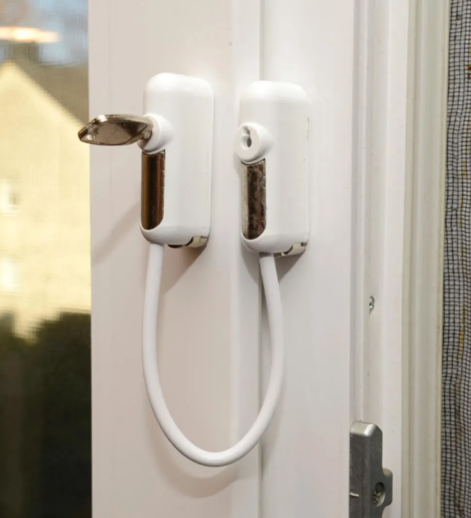 Jippies Vindueslås - Hvid