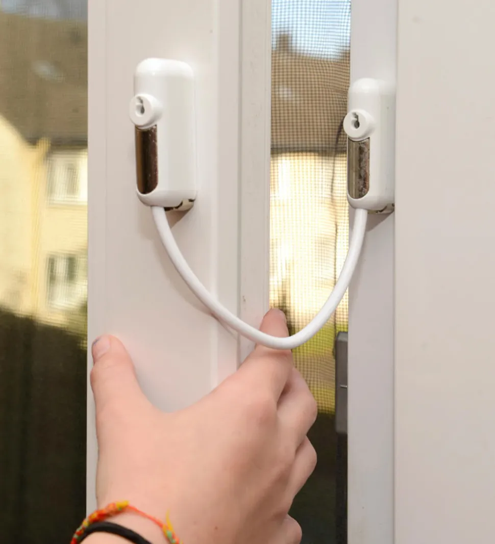 Jippies Vindueslås - Hvid