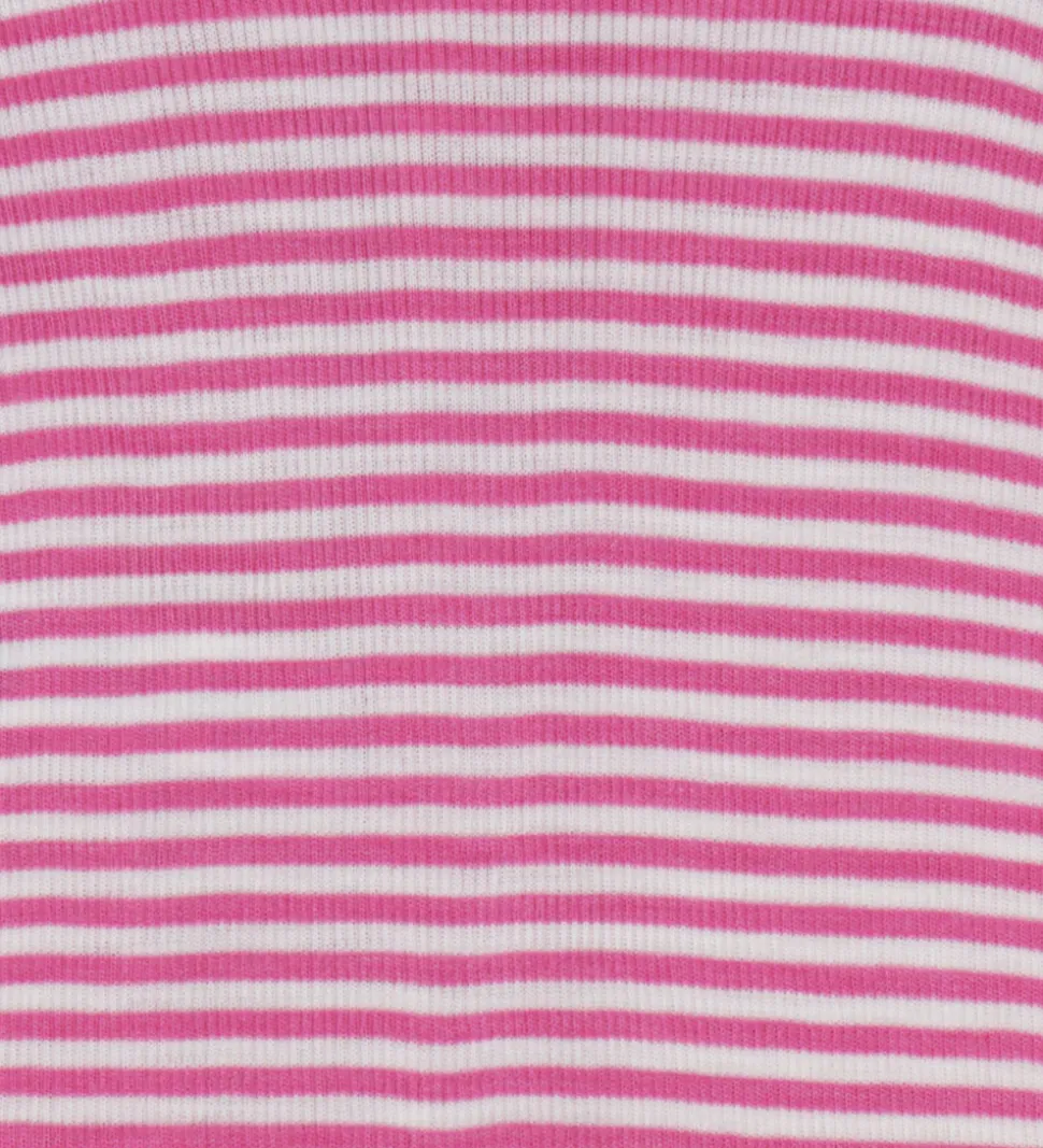 Joha Babyhjelm - Rib - Uld/Silke - Off White/Pink