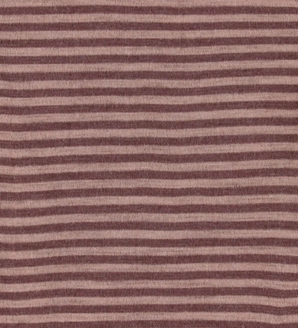 Joha Babyhjelm - Uld - Rose m. Striber