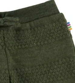 Joha Bukser - Strik - Uld - Mos Grøn