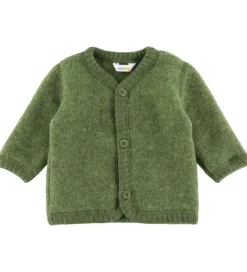 Joha Cardigan - Uld - Mørk Oliven