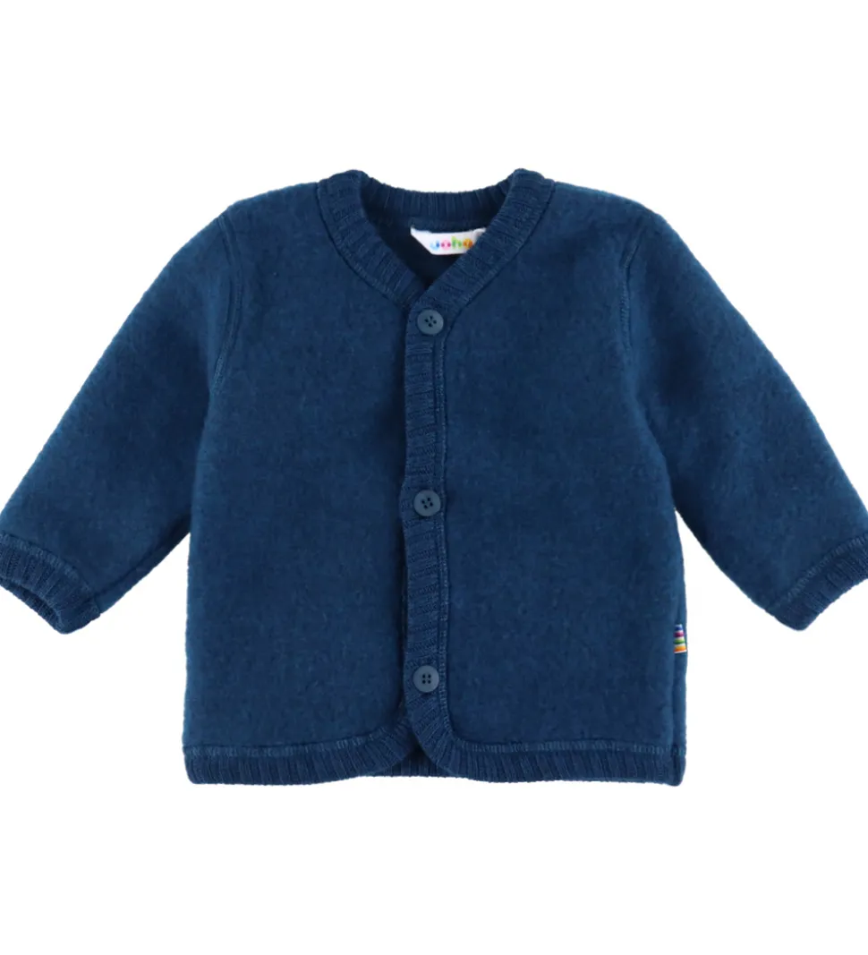 Joha Cardigan - Uld - Mørk Turkis