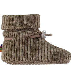 Joha Futter - Uld - Strik - Beige Meleret