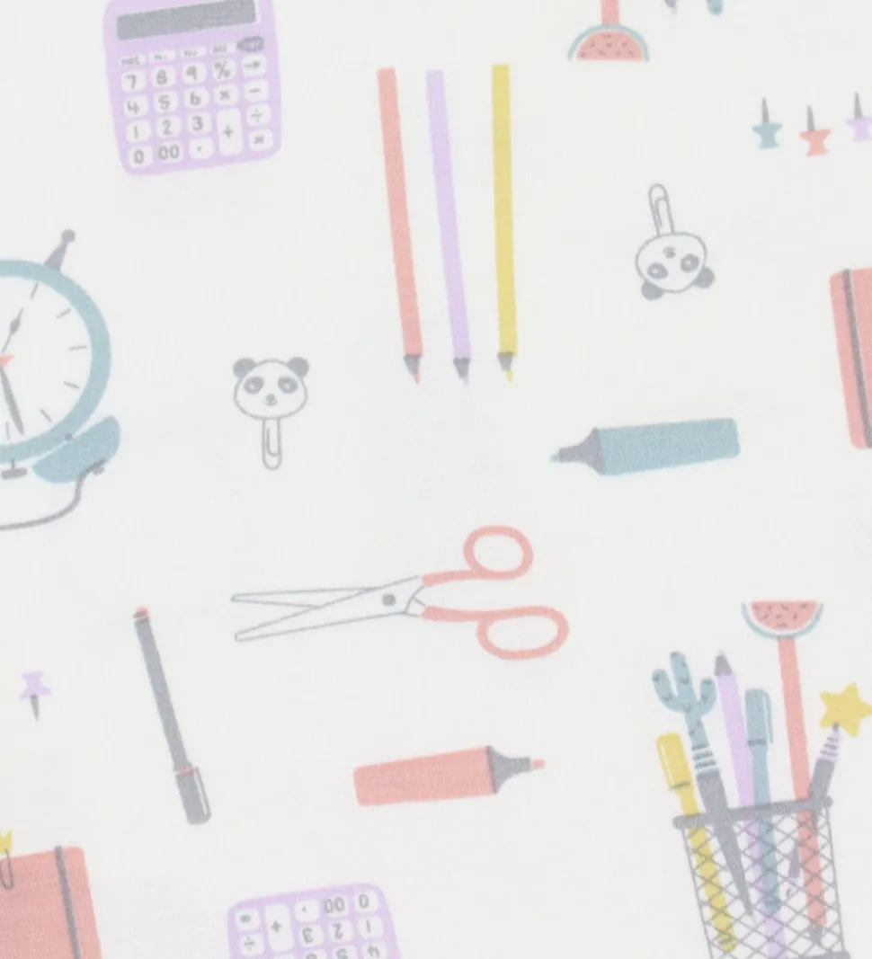 Joha Hipster - 2-pak - Viskose/Bambus - Off White m. Print