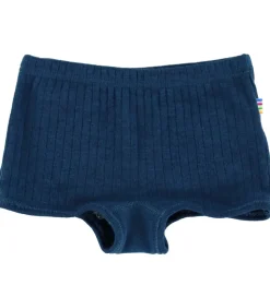 Joha Hipsters - Uld - Rib - Mørk Turkis