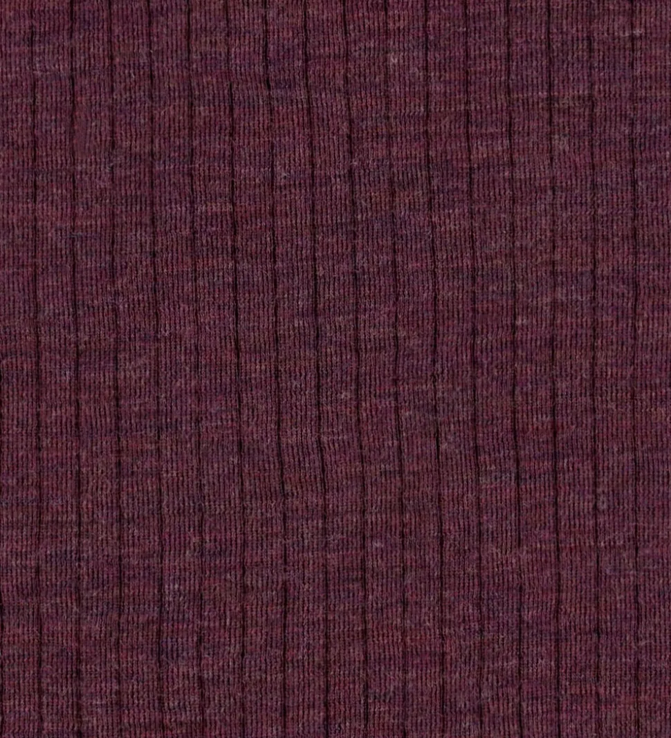 Joha Hue - Uld - Rib - Blomme