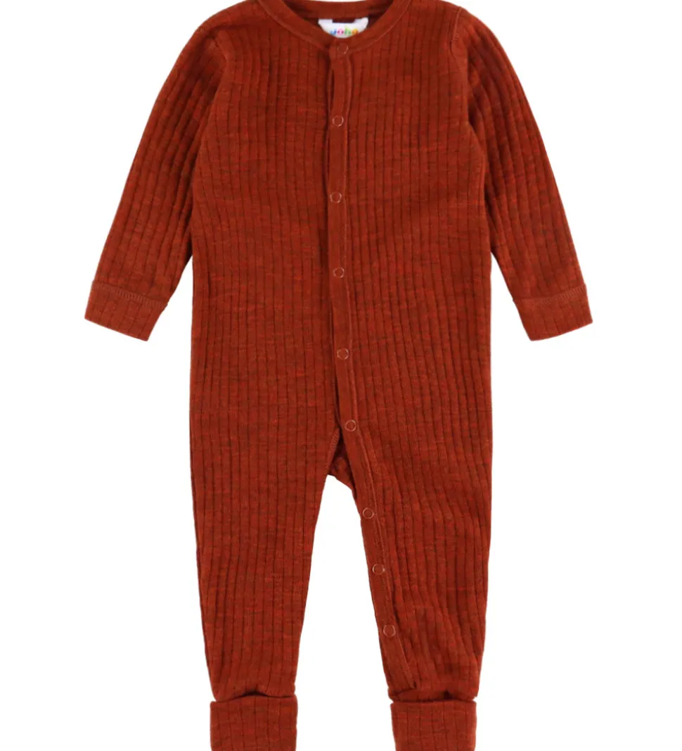 Joha Natdragt - Uld - Rib - Rust