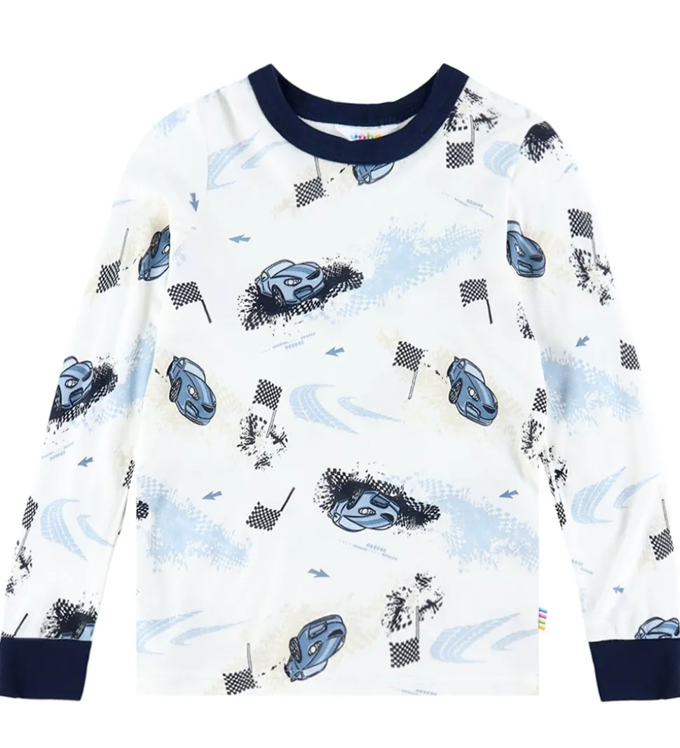 Joha Nattøj - 2 Delt - Bambus - Off White m. Print