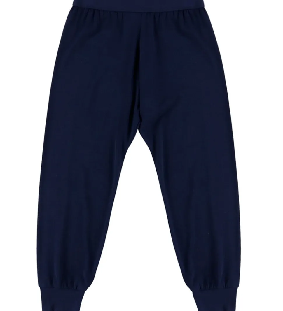 Joha Nattøj - 2 Delt - Bambus - Off White m. Print