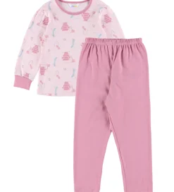 Joha Nattøj - 2-delt - Lyserød m. Print