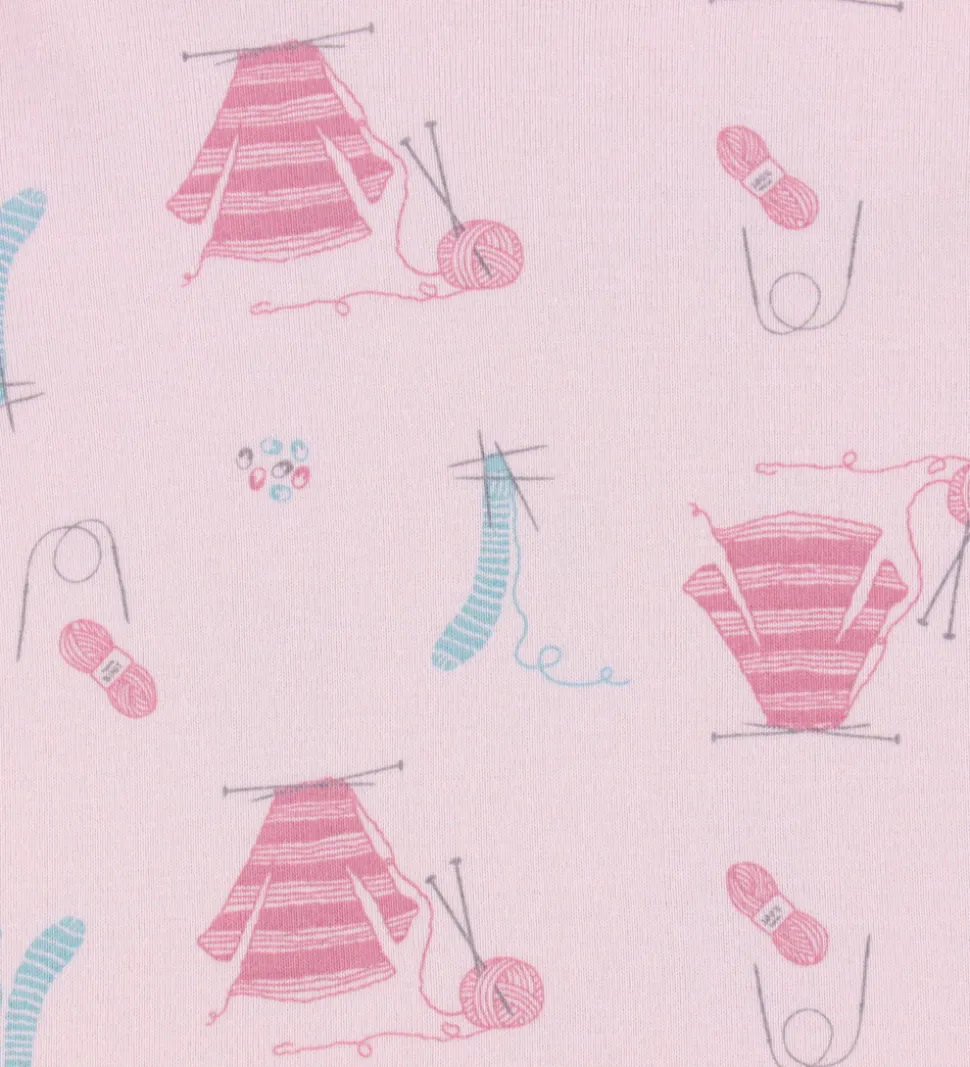 Joha Nattøj - 2-delt - Lyserød m. Print