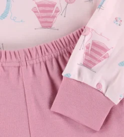 Joha Nattøj - 2-delt - Lyserød m. Print