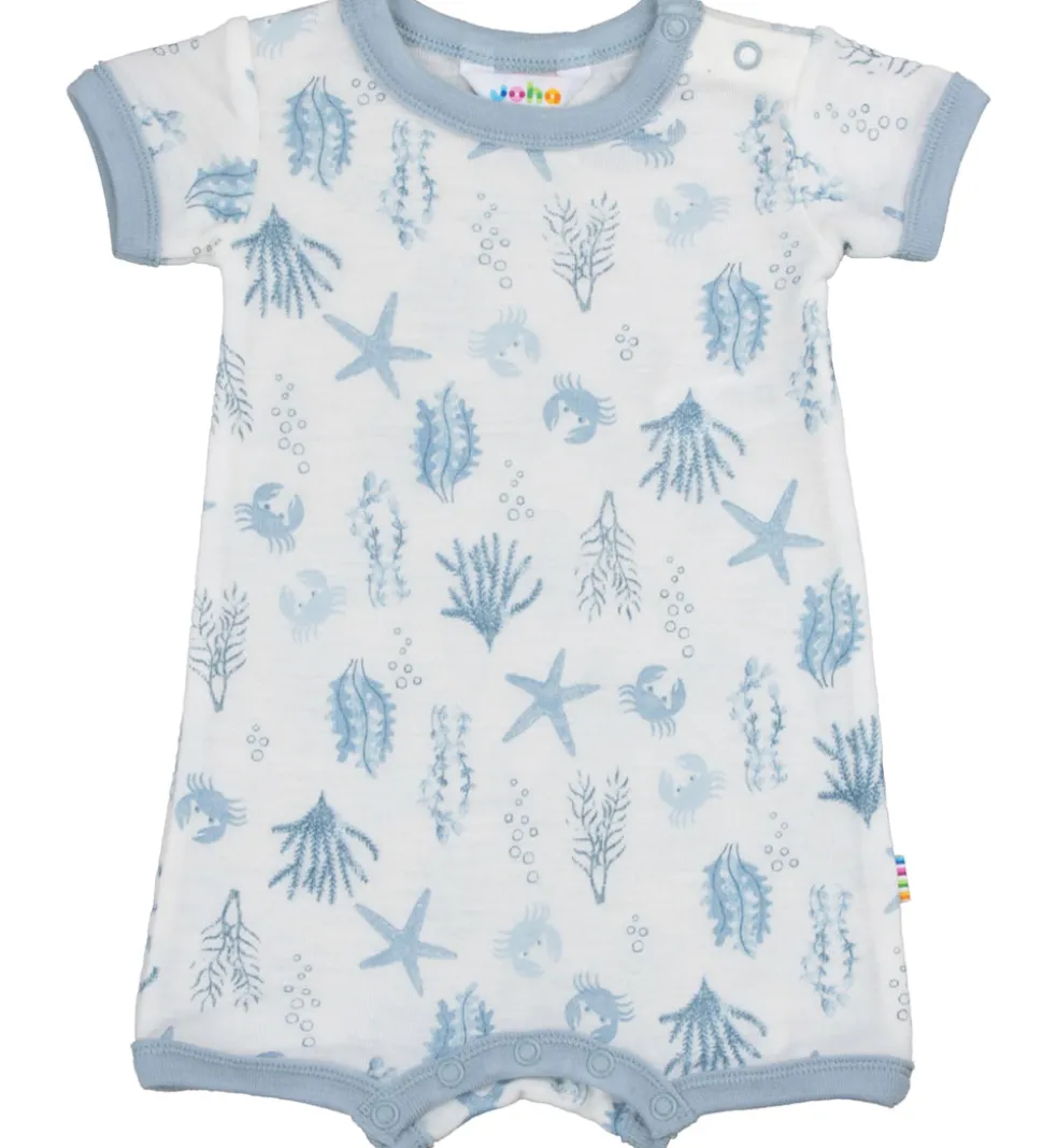 Joha Sommerdragt - Uld - Lyseblå m. Print