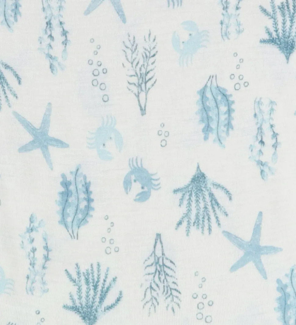 Joha Sommerdragt - Uld - Lyseblå m. Print