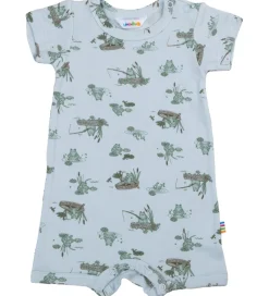 Joha Sommerdragt - Viskose/Bambus - Lyseblå m. Frøer