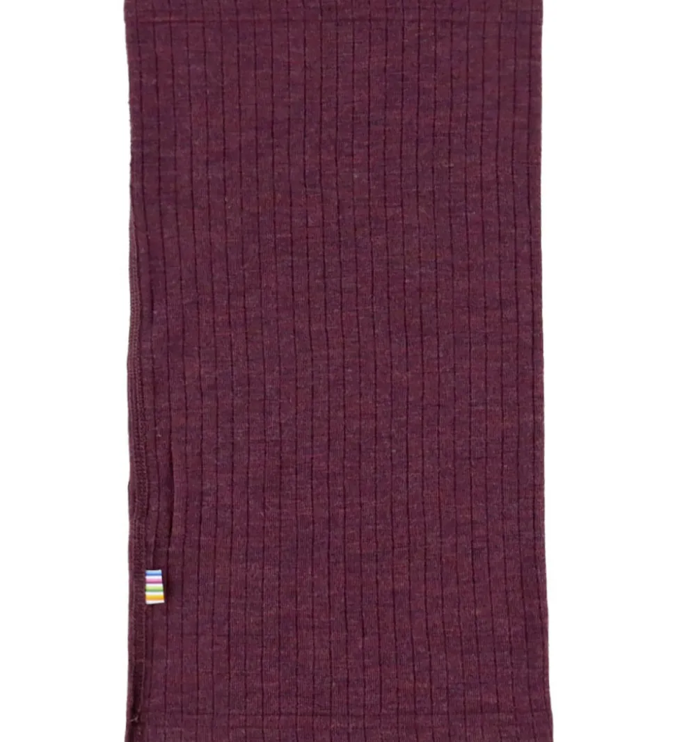 Joha Tube - Uld - Rib - Blomme