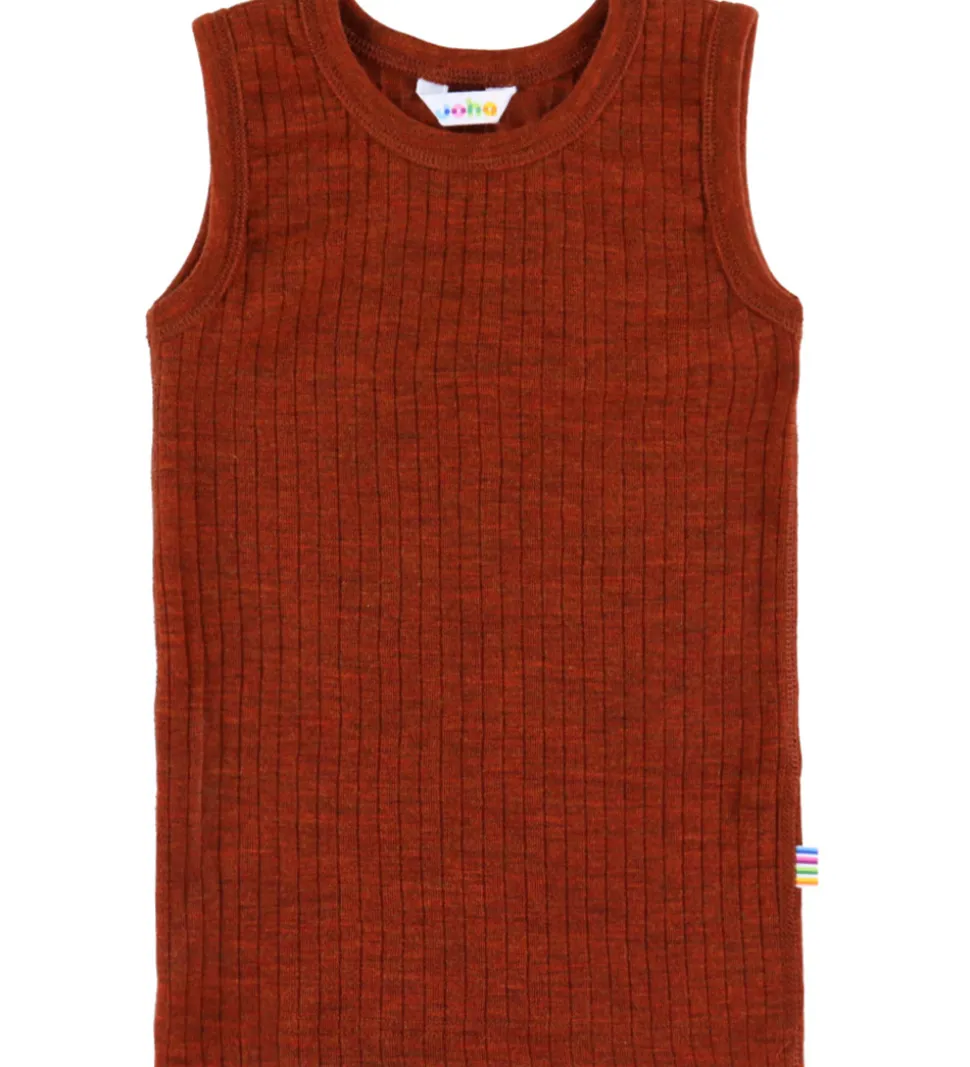 Joha Undertrøje - Uld - Rib - Rust