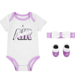 Jordan Gaveæske - 3-pak - Body k/æ/Hårbånd/Futter - Lilla