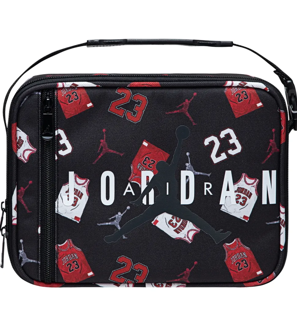 Jordan Madkasse - Sort/Gym Red/Hvid