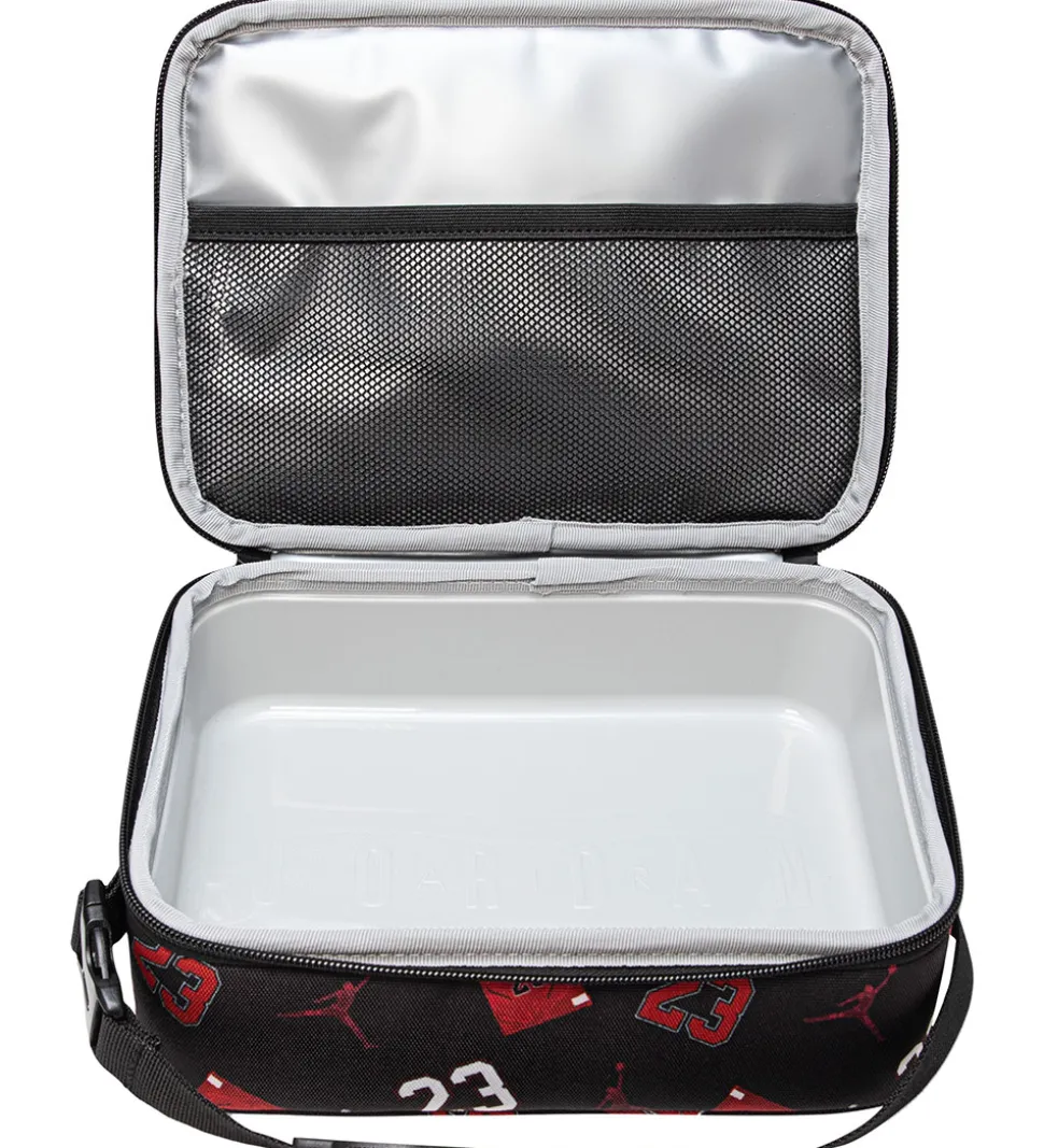 Jordan Madkasse - Sort/Gym Red/Hvid