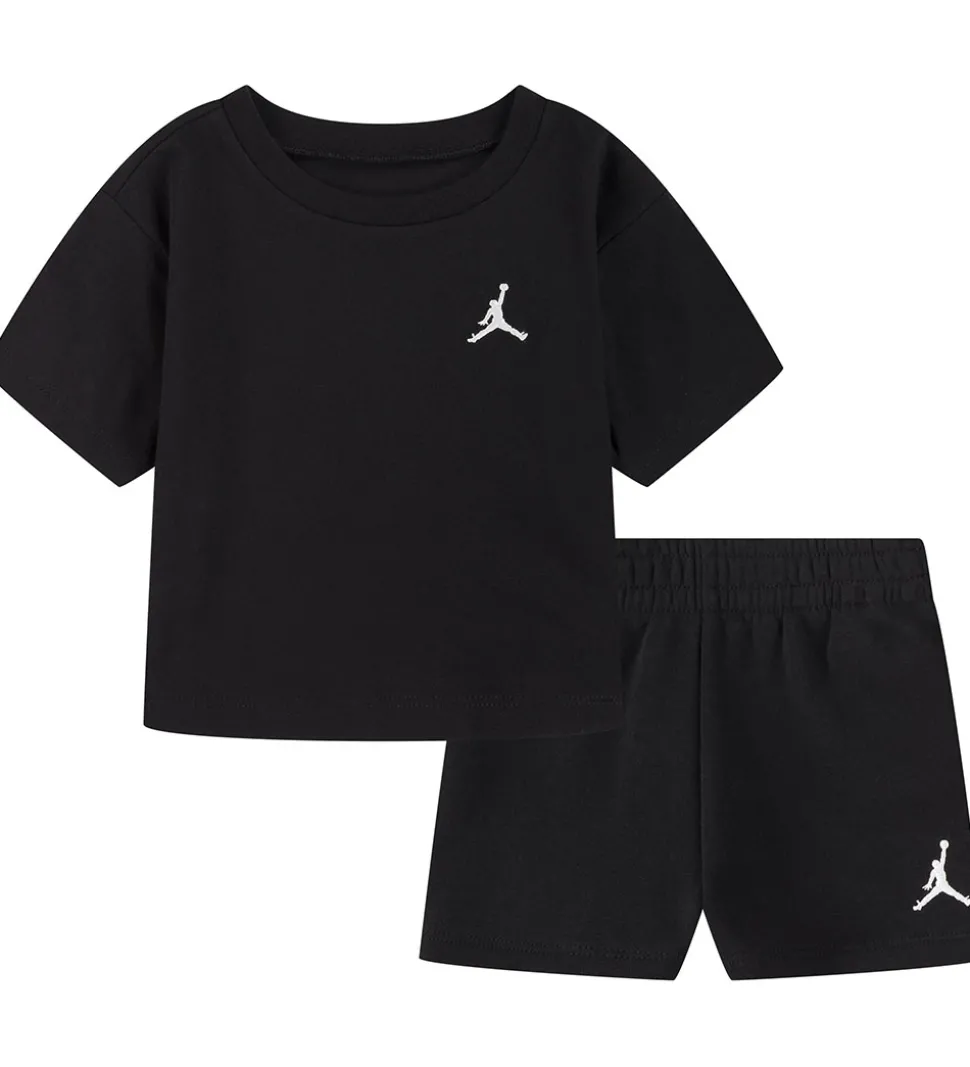 Jordan Shortssæt - Shorts/T-shirt - Sort
